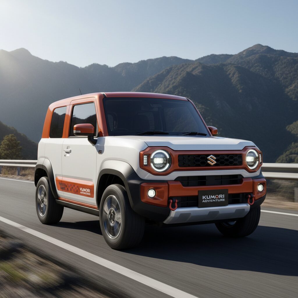 スズキ・ハスラー2026マイナーチェンジ フロントビュー