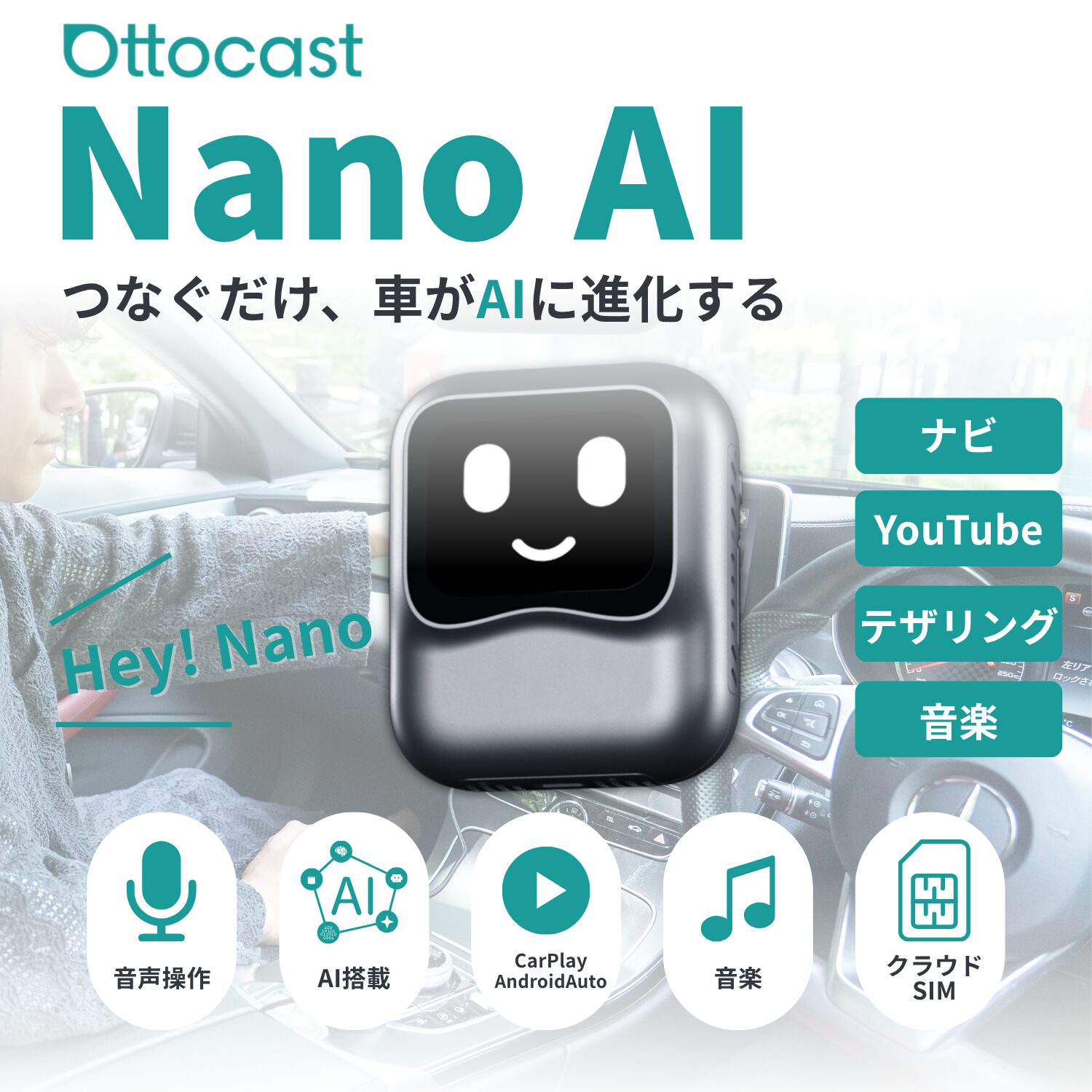 OTTOCAST Nano AI 製品画像
